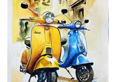 curso de aquarela brusque 3 400x284 - Curso de Aquarela e Ilustra&ccedil;&atilde;o em Brusque / SC